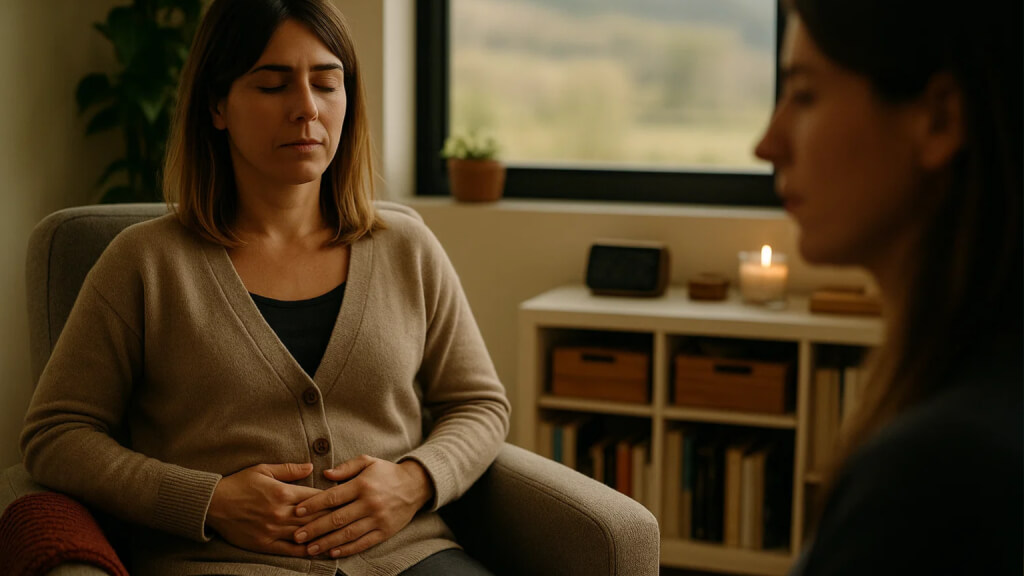 No todo empieza hablando a veces la terapia empieza respirando x